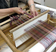 趣味の手織り